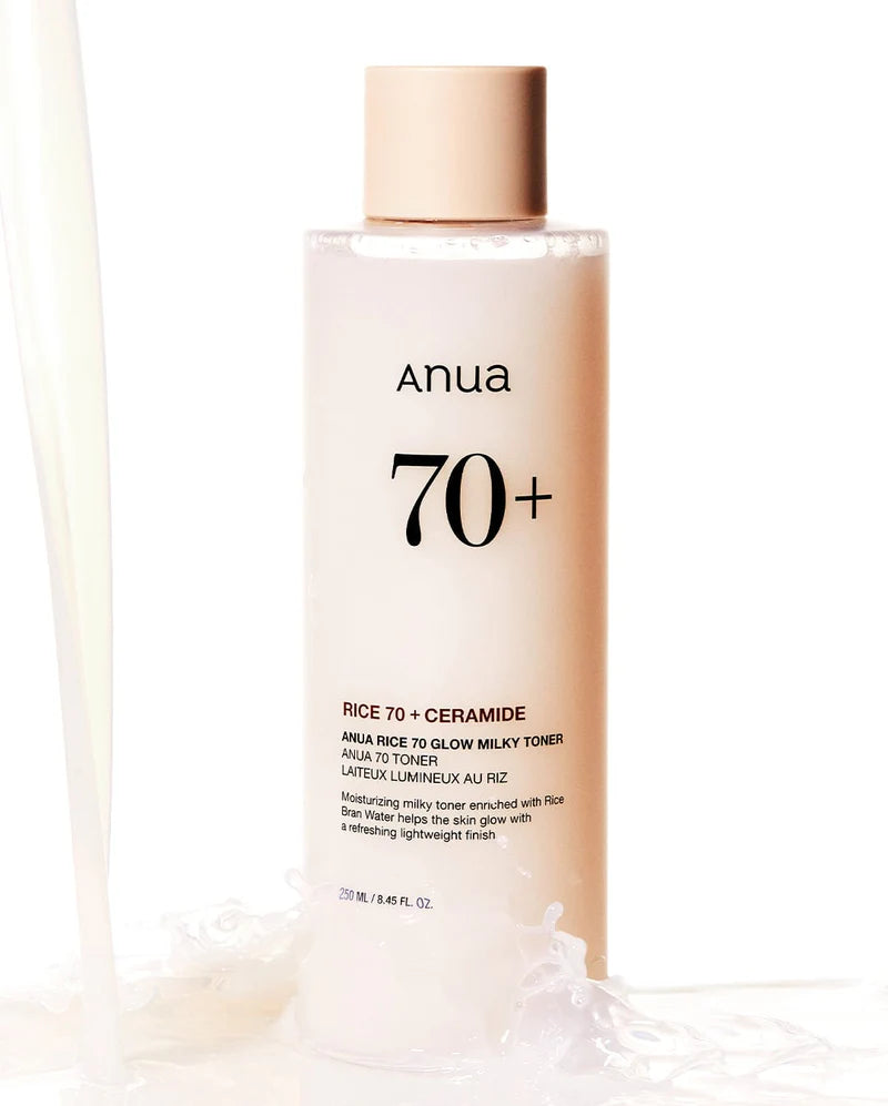 Rice 70 Glow Milky Toner (Anua)