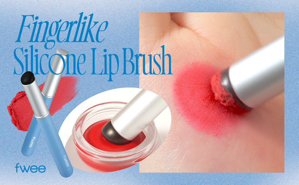 Fingerlike Silicone Lip Brush / Brocha para labios con punta de silicona (Fwee)